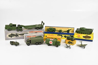 Lot 1537 - DINKY; military die cast models inc mainly...