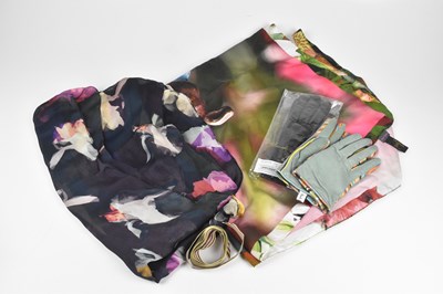 Lot 7 - PAUL SMITH: a navy blue and multicoloured 100%...