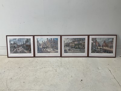 Lot 1431 - BERNARD MCMULLEN; a collection of four pencil...
