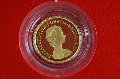 Lot 1096 - An Elizabeth II half sovereign, 1980.