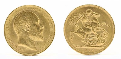 Lot 1868 - An Edward VII full sovereign, 1904.