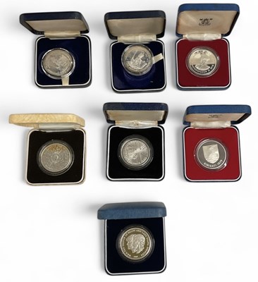 Lot 1547 - THE ROYAL MINT; seven Queen Elizabeth II...