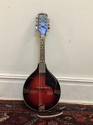 Lot 1354 - OZARK; an A style mandolin, cased.