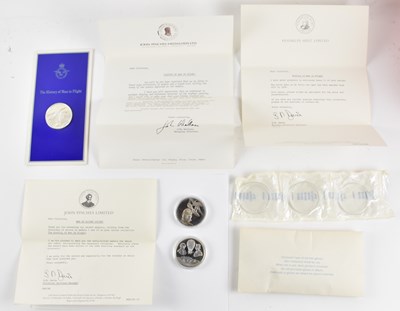 Lot 1552 - An encapsulated 'The History of Man in Flight'...