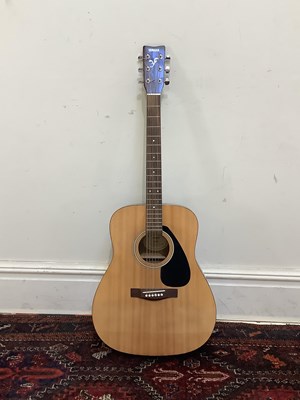 Lot 1341 - YAMAHA; an F310 six string acoustic guitar.