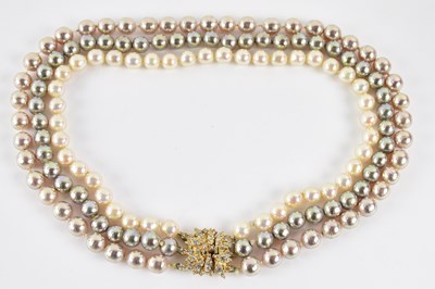Lot 1467 - GROSSE FOR CHRISTIAN DIOR; a vintage three...