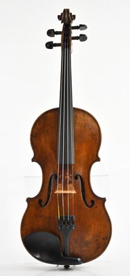 Lot 1290 - A full size violin, Guarnerius copy bearing...