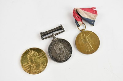 Lot 542 - A Victorian South Africa Medal awarded to 1312...