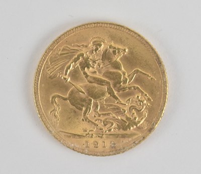Lot 1517 - A George V full sovereign, 1913.