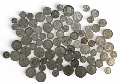 Lot 1533 - A quantity of pre-1947 half silver content...