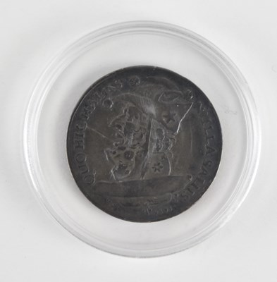 Lot 1544 - A 1614 silver anti-papal satirical medal...