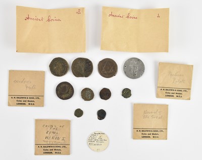 Lot 1580 - Various ancient coins including Russian and...