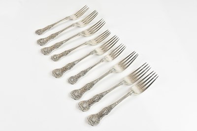 Lot 131 - FRANCIS HIGGINS II; a set of nine Victorian...