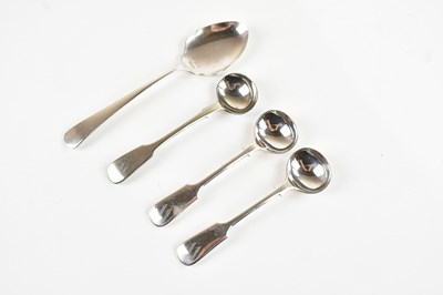 Lot 364 - WALKER & HALL; a pair of Victorian hallmarked...