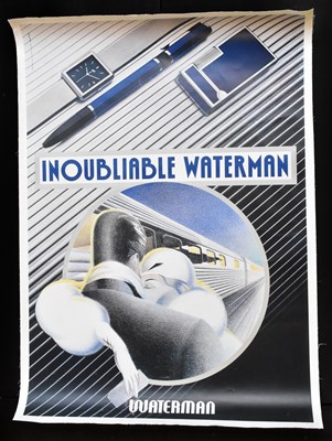 Lot 2119 - An original French Waterman advertising one...