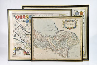Lot 1475 - ROBERT MORDEN; an 18th century hand coloured...