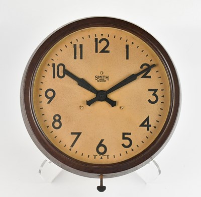 Lot 2176 - SMITHS ENGLISH CLOCKS LTD; a bakelite electric...