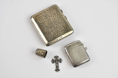 Lot 412 - JOSEPH GLOSTER LTD; a George V hallmarked...