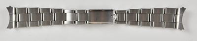 Lot 1622 - ROLEX; a gentleman's stainless steel Oyster...