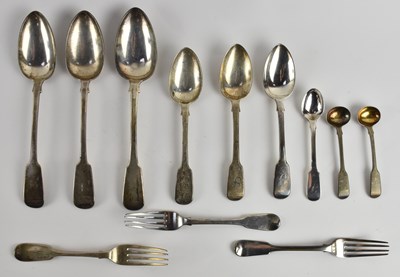 Lot 1159 - A pair of George III hallmarked silver...
