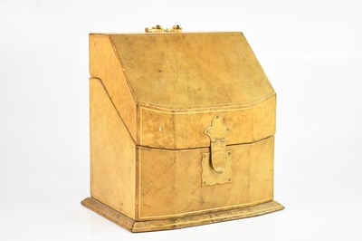 Lot 2194 - A late 19th/early 20th century tanned leather...