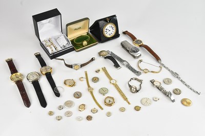 Lot 556 - A collection of wristwatches including...