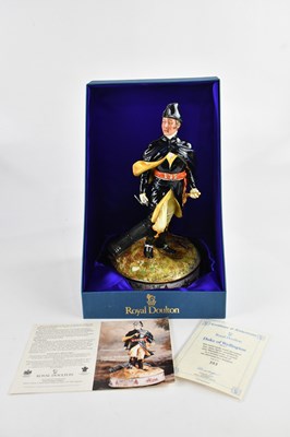 Lot 1300 - ROYAL DOULTON; a figure of 'Duke of Wellington'...