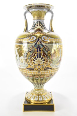 Lot 1005 - MINTON; a Bicentenary 1793-1993 twin handled...
