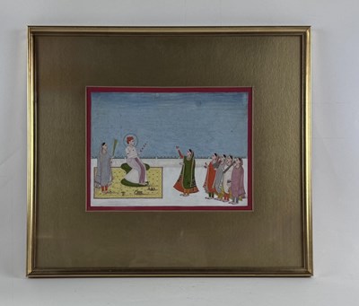 Lot 95 - 18TH/19TH CENTURY INDIAN SCHOOL; watercolour...