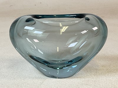 Lot 440 - PER LUTKEN FOR HOLMEGAARD; a 'Minuet' aqua...