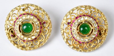 Lot 739 - HEIDI DAUS FOR JIM WALTERS; a pair of...