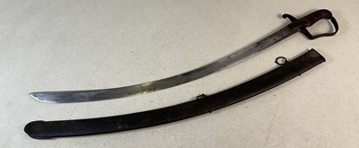 Lot 144 - A Cavalry officer's heavy sword, with...