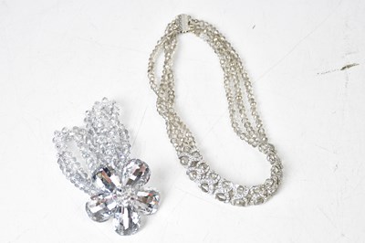 Lot 729 - A Butler & Wilson crystal beaded bracelet set...