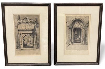Lot 268 - ALBANY E. HOWARTH (British, 1872-1936); a pair...