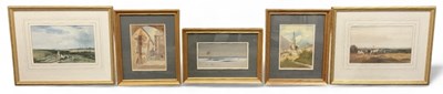 Lot 269 - UNATTRIBUTED; a pair of watercolours, 'German...