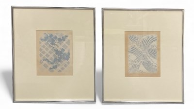 Lot 1039 - Two Japanese Meiji period woodblock prints...