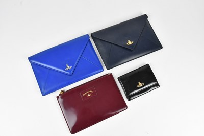 Lot 56 - VIVIENNE WESTWOOD; two leather envelope...