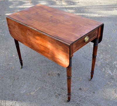 Lot 1664 - A 19th century mahogany Pembroke table