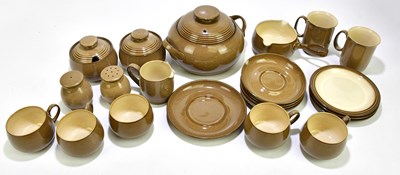 Lot 1648 - DENBY; a part dinner/tea set to include four...