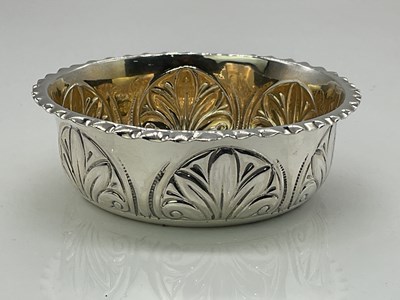 Lot 640 - A Victorian hallmarked silver small circular...