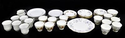 Lot 1664 - COLCOUGH; two part tea sets to include pattern...