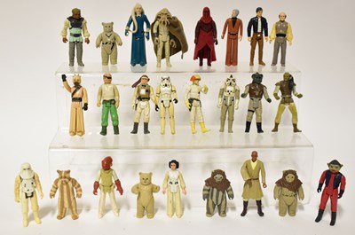 Lot 383 - STAR WARS; a quantity of first series action...