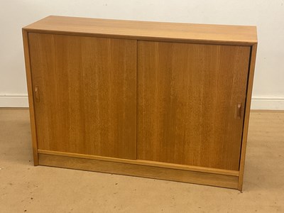 Lot 881 - HERBERT E GIBBS; a mid 20th century teak...