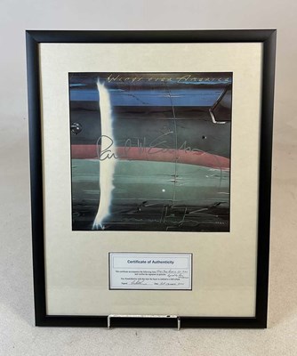Lot 131 - SIR PAUL MCCARTNEY; a signed Wings LP cover,...