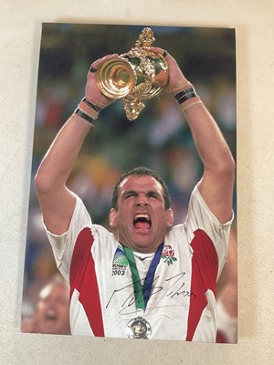 Lot 458 - MARTIN JOHNSON; a signed large format printed...