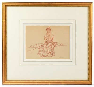Lot 693 - SIR WILLIAM RUSSELL FLINT RA ROI (1880-1969);...