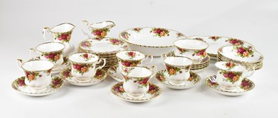 Lot 1279 - ROYAL ALBERT; an 'Old Country Roses' pattern...