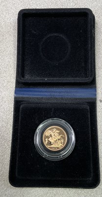 Lot 555 - An Elizabeth II sovereign, 1979, encapsulated...