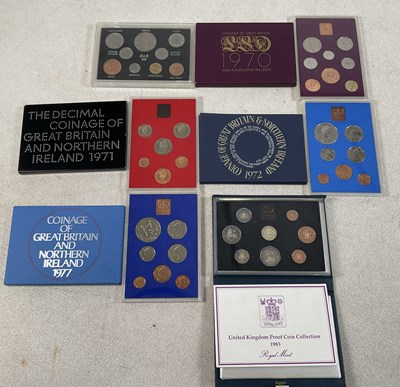 Lot 558 - ROYAL MINT; six Coinage of the United Kingdom...