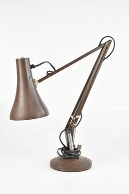 Lot 2335 - A mid 20th century brown Anglepoise lamp,...